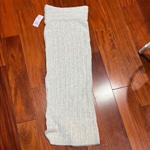 Wild Fable Light Gray Knit Skirt XXS new